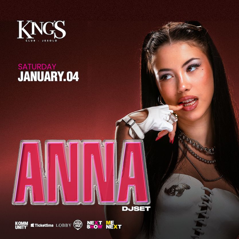 Anna Kings club Jesolo locandina