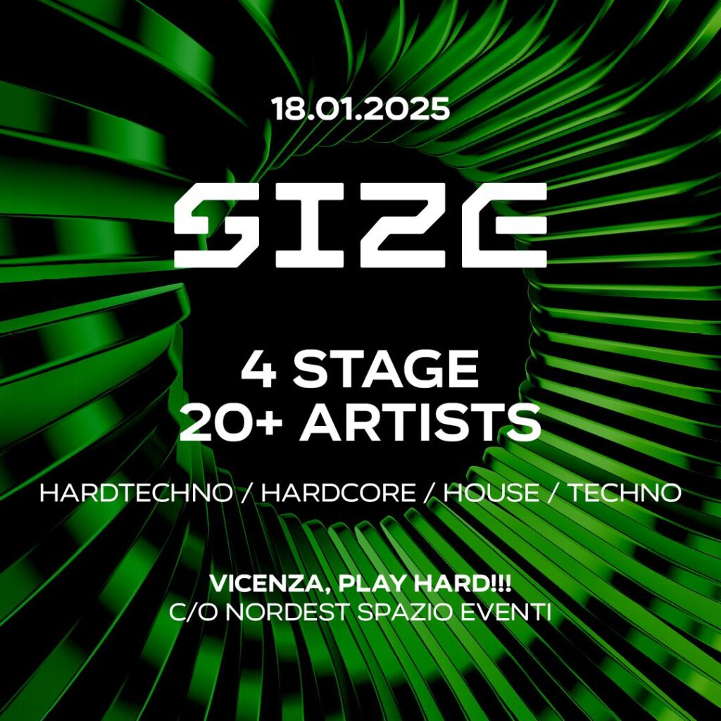 Size 4 stage 20 artisti discoteca nordest locandina