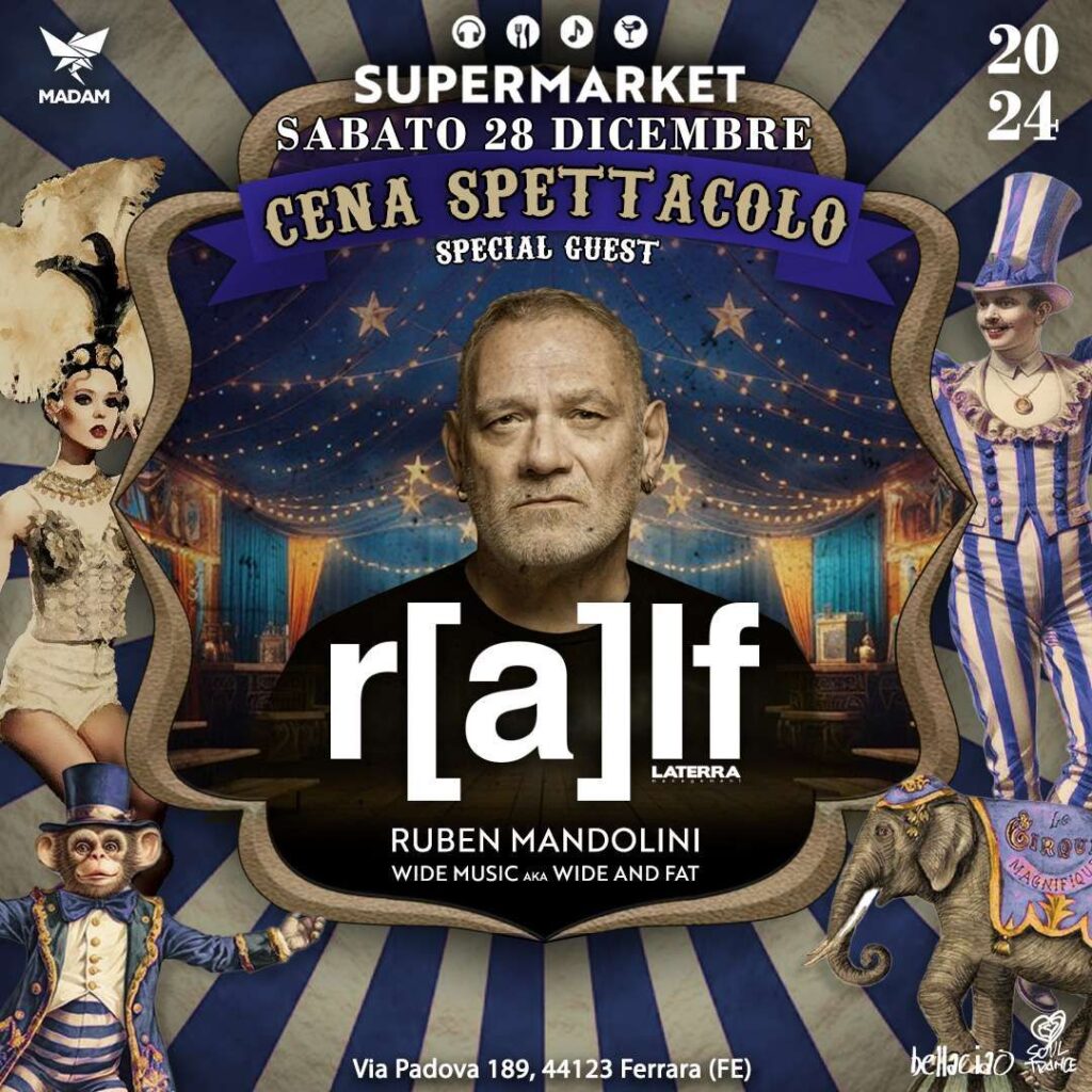 Supermarket Ralf Madame Butterfly locandina