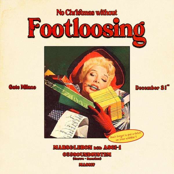 No Christmas without-Footlosing Gate Milano locandina