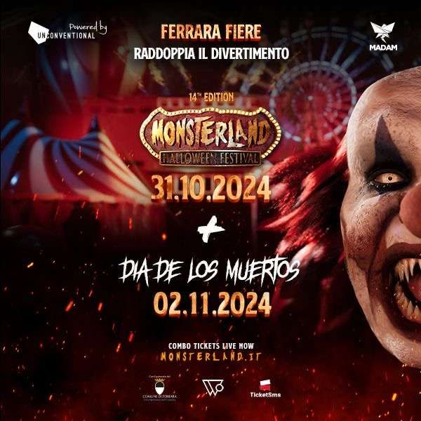 Monsterland El Día de Los Muertos - Biglietti TicketSms