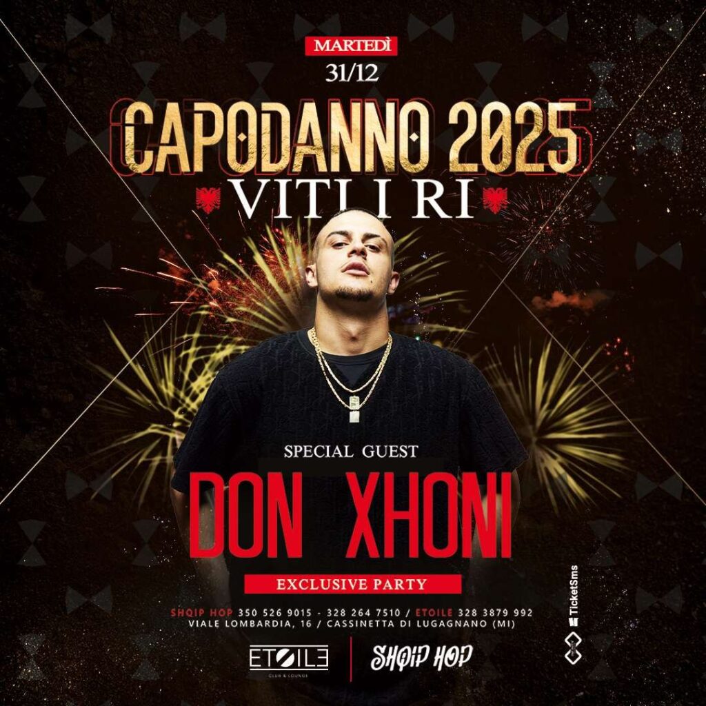 Capodanno with Don Xhoni Etoile Club locandina